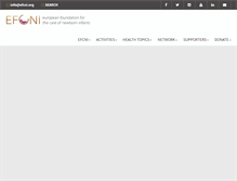 Tablet Screenshot of efcni.org